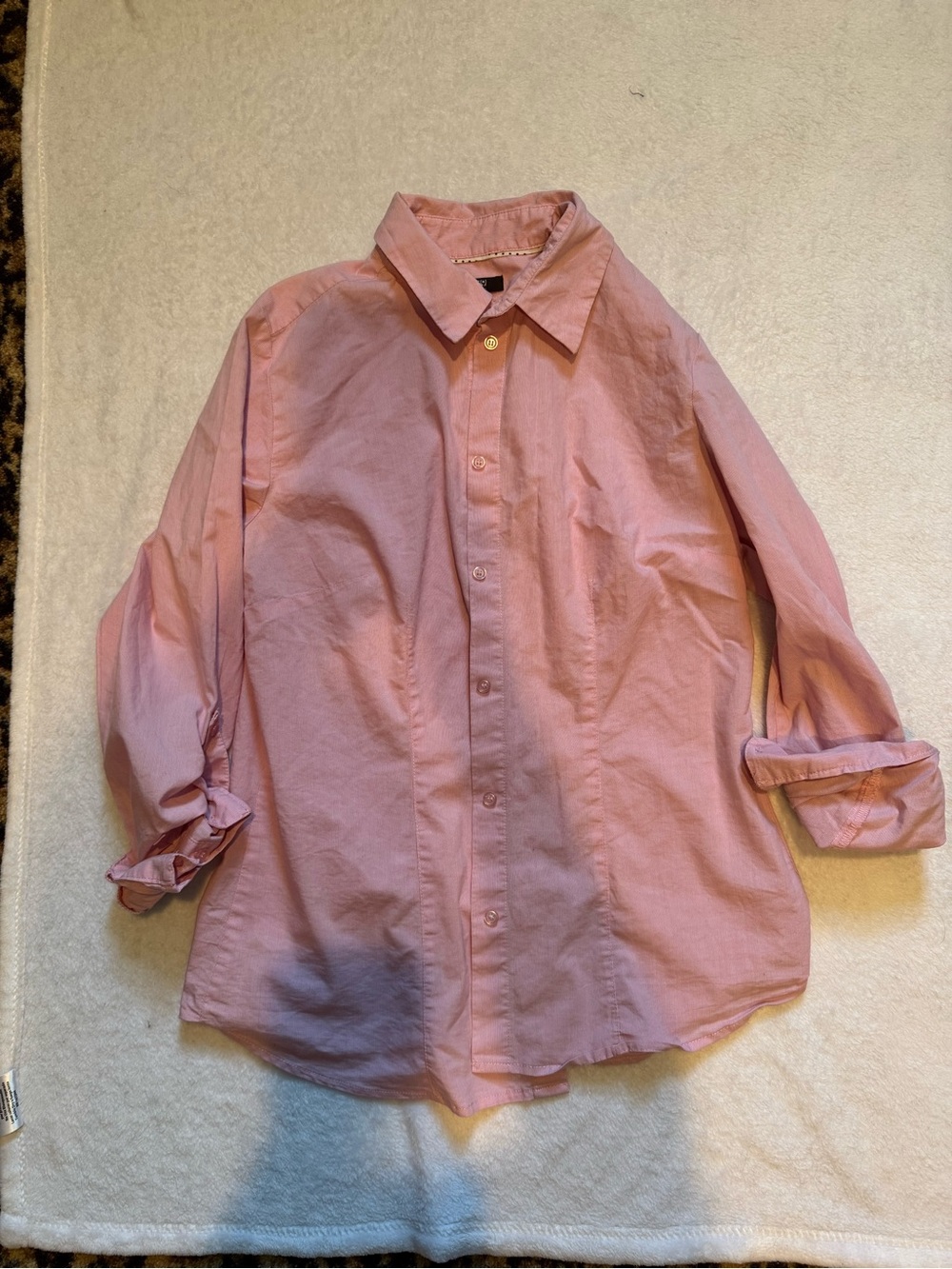 Apt. 9 women’s Light Pink Button-Down Shirt